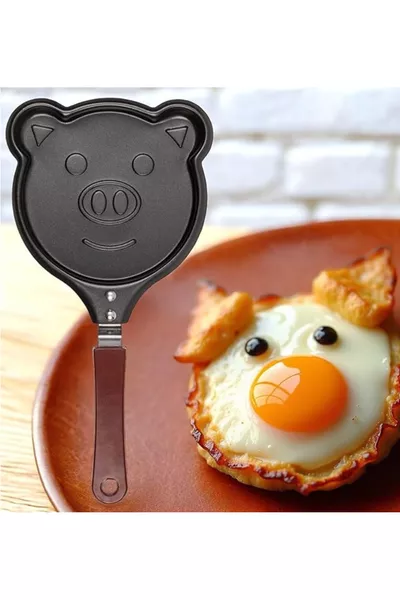 Pfannkuchenpfanne für Kinder, bunt und mit Mustern