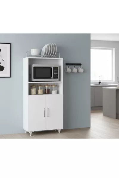 Мини фурна и шкаф за микровълнова с 2 врати