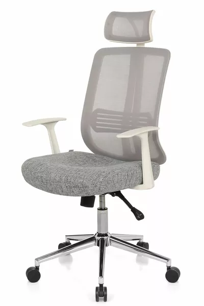 Thunder Pro | Бял мениджър | Офис стол