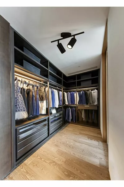 Spoti Modern Design Black Color (WHITE LIGHT) Spot LED Sequential Cafe - Kitchen 2-Light Chandelier