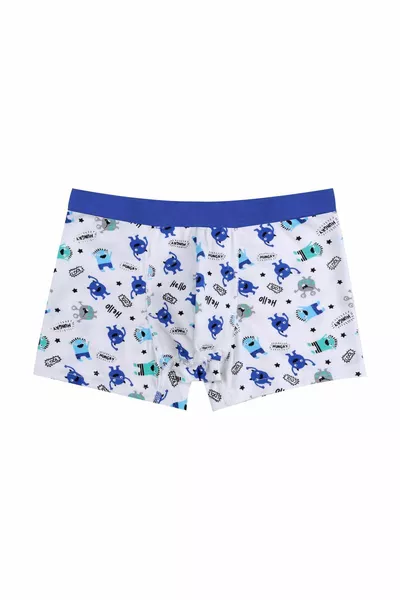Boys' 3-Pack Cute Monster Print Boxer Shorts