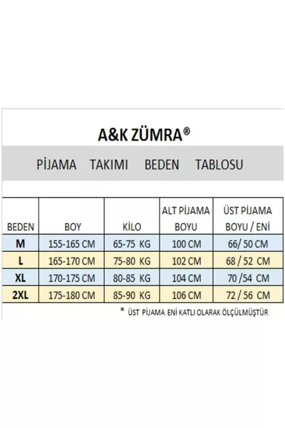طقم بيجاما رجالي اقتصادي شتوي من القطن المخلوط بلون رمادي