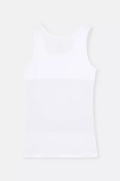 قميص ضاغط أبيض للرجال