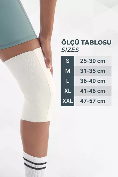 2 Genouillères en Laine Chauffantes pour Douleur au Genou, Arthrose, Rhumatisme, Douleurs Articulaires