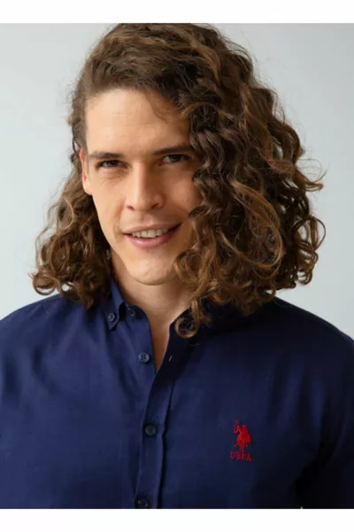 Men's Navy Blue Shirt