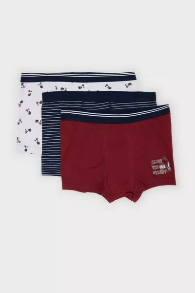 بوكسر أولاد بنقشة ثلاثية AU