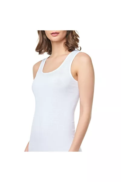 تيشيرت نسائي بتصميم ريبا مع حمالات عريضة 6 قطع الموسم الجديد