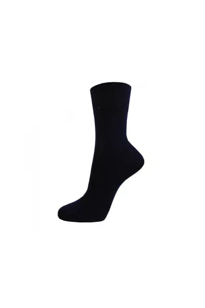 Men's and Women's 6-Pack Classic Cotton Ankle Socks, Black Color