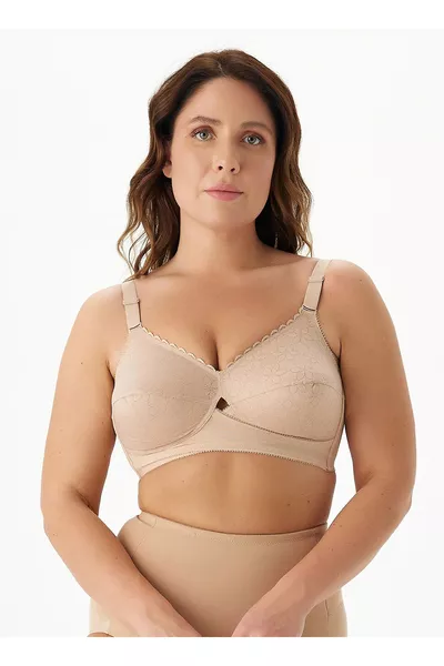 حمالة صدر مصغرة باللون البيج 