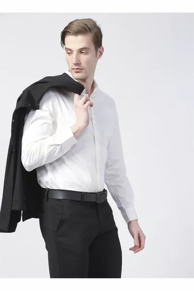 سليمفيت سليم صالح قميص بدلة مستقيمة