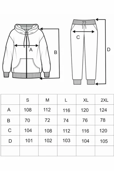 Unprinted Hooded Zippered Tracksuit