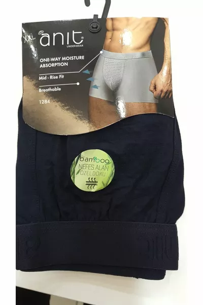 3 قطعة بوكسر رجالي بألوان سادة من البامبو مع ليكرا % بامبو، 4% ليكرا