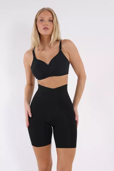 Slimming Effect Shaping Waist Cincher with Laser-Cut Hem