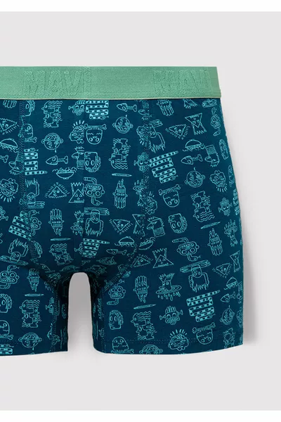 Боксер с принтом 