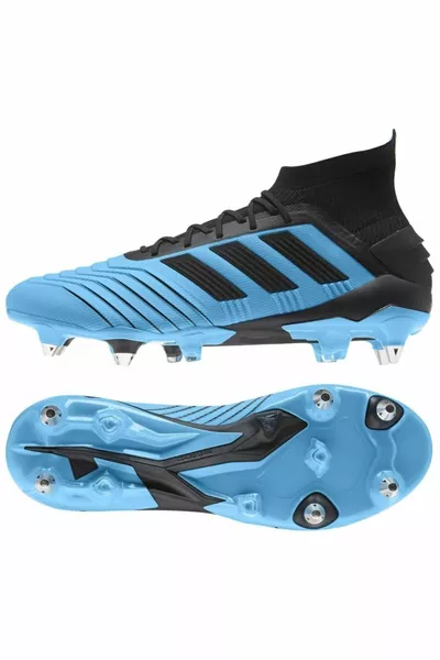 Blaue Fußballschuhe für Herren Predator .1 Soft Ground Boots