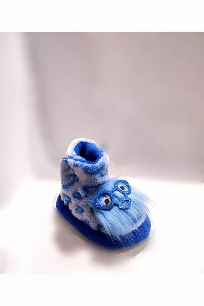 باندوف الطفل الوحيد غير القابل للانزلاق ، الجوارب الخطوة الأولى ، الصوف غير المتعرق ، لعب panduf العين