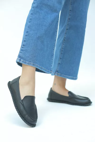 Teysina Naturel Leder Materiaal Comfort Schoenen 