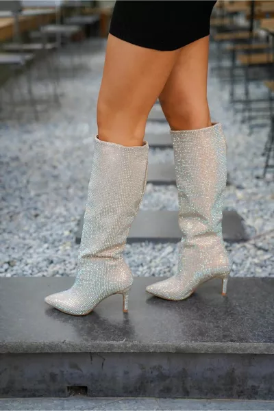 حزب البيج الحجر أحذية نسائية