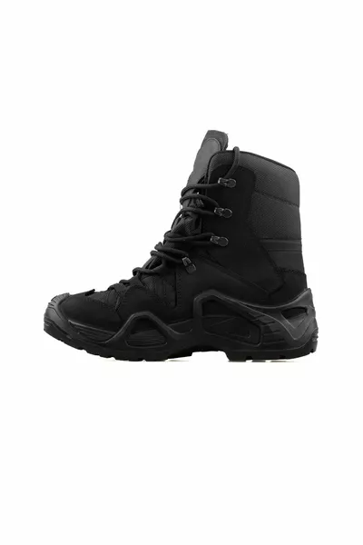 Bottes tactiques de trekking en cuir imperméables et résistantes au froid pour hommes