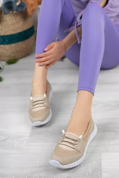 Vrouwen Sneaker Casual Zool Casual Schoenen Ballerina's Lichtgewicht Orthopedische Zool Zeer Zachte Zool