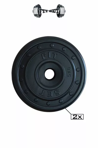  kg combo barre d’haltères et haltères set de poids fitness