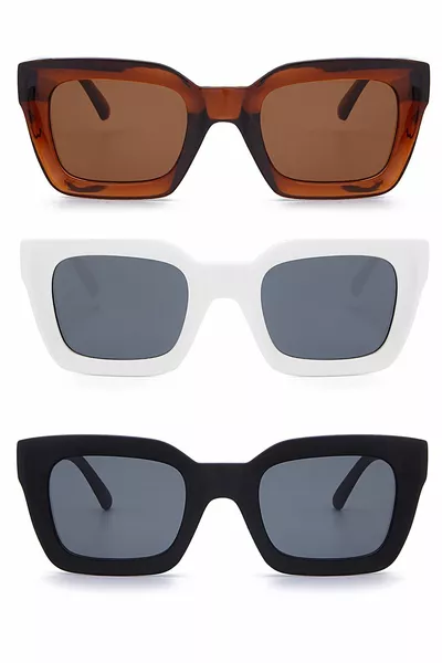 Unisex Sunglasses Set of 3