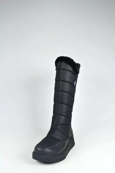 Водоустойчиви дамски ботуши за сняг с козина отвътре с цип