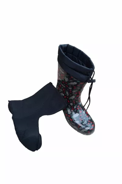 Stivali fantasia con calzini