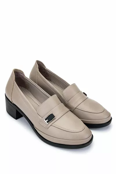 Дамски мокасини от естествена кожа