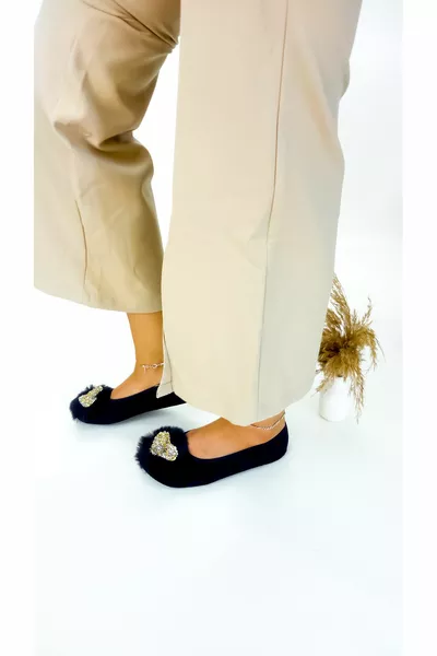 Модный бархатный дом, Хадж, Умра Бабети, Подарок, Балетки на каждый день, Балетки с перьями, Пандуф, Пинетки, Шоу Китти Китти