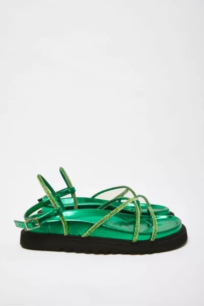 ستون امرأة سانديليت - أخضر