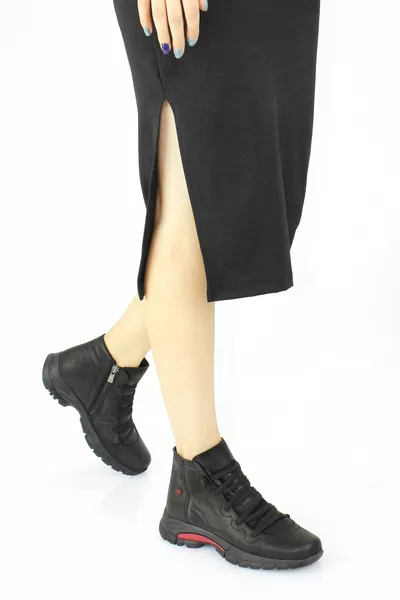 النساء الجلود العظام سستة شقة وحيد الأحذية الرياضية