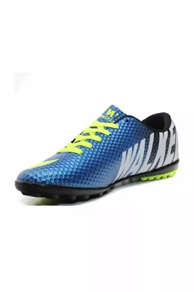  Football Astroturf Football Boots Blue Yellow 