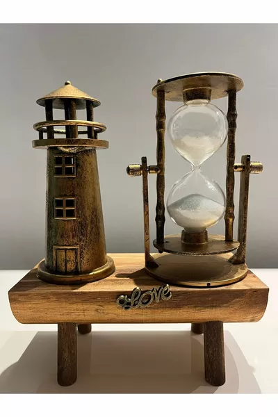 Decorative Hourglass Lighthouse Decoration Office Gift