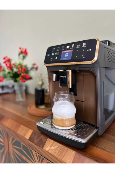 كوب مزدوج من البورسليكات مقاوم للحرارة، طويل وذو شكل لولبي مستقيم | كوب قهوة وعرض - 1 قطعة