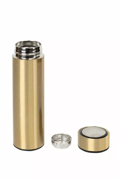 Steel Thermos Gold  ml