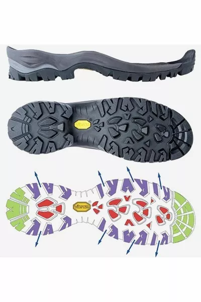 حذاء رياضي نسائي بني كايلاش Gtx فحم