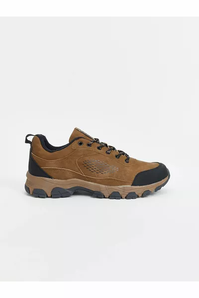 Lace-up Thick Sole Men's Trekking Shoes