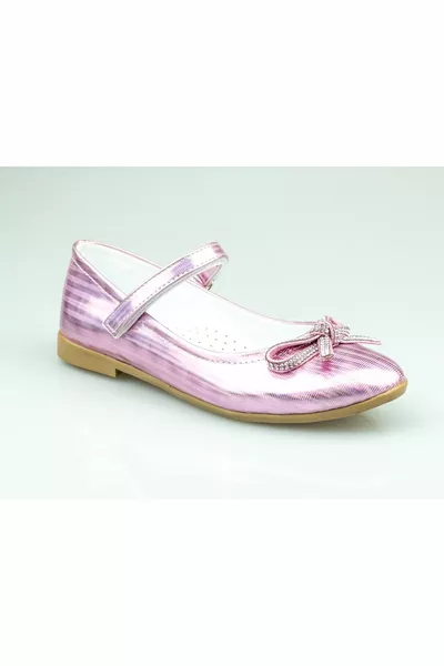 Kız Çocuk Ortopedik Babet Kaymaz Yumuşak Kauçuk Taban