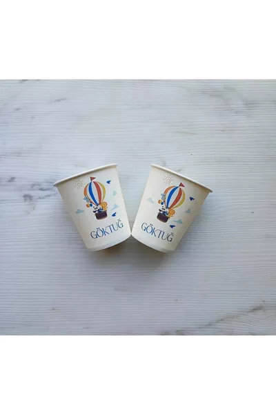 Printed 7 Oz ( ML) Paper Cups,  Pieces