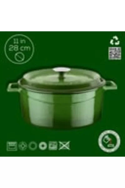 Pentola rotonda in ghisa. Diametro alla moda (Ø)cm