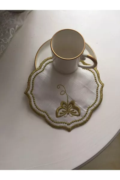 Servietten für Präsentation, Cocktailservietten, Servietten für Kaffee, Glasuntersetzer, 6 Stück Servietten