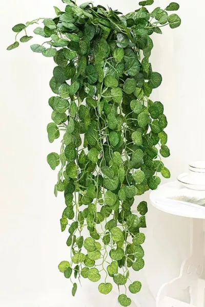 2 Artificial Quality Ivy  Cm 9 Stems __ Bouquet Bunch Fence Tree Wall Hanging Without Pot