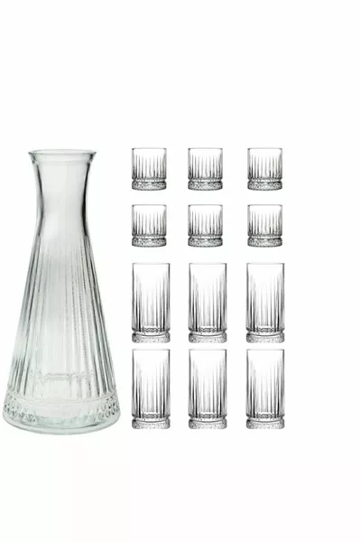  предметов набор для напитков Elysia, стаканы и графин, кашпо