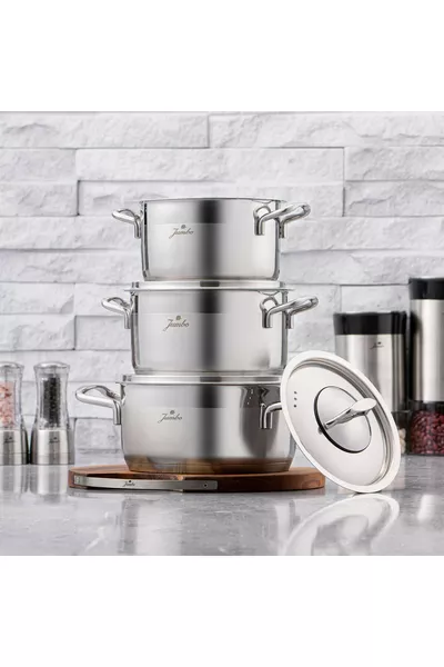 طقم قدر ميديا 6 قطع من ميرا