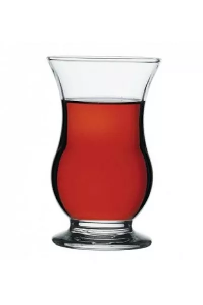 6 Adet Pera Ayaklı Çay Bardağı