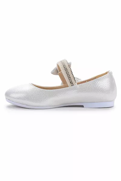 شقق الباليه للفتيات الفيلكرو بالحجارة  Vakko