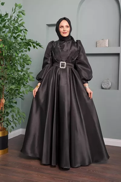 Aysun فستان سهرة - أسود