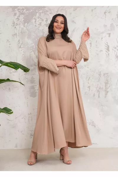 ЖЕНСКИЙ СУДЕЙСКИЙ ВОРОТНИК И РУКАВА ЖЕМЧУЖНАЯ ВЫШИВКА УДОБНЫЙ КРОЙ