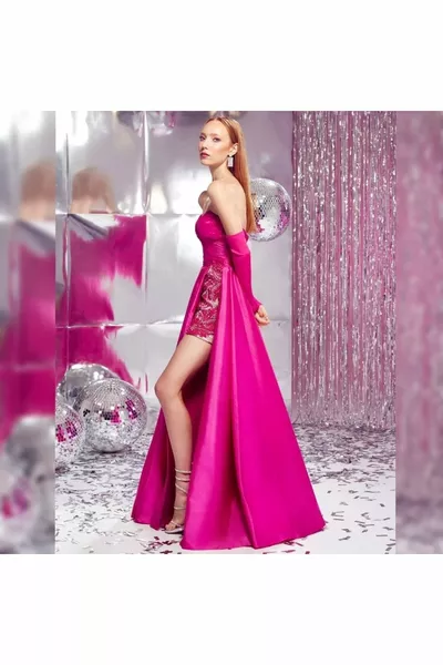 Fuchsia Evening Dresses